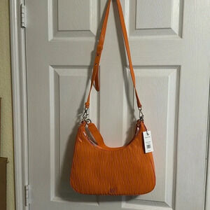 Jason Wu NWT Vegan Leather Shoulder Bag Persimon Orange Purse